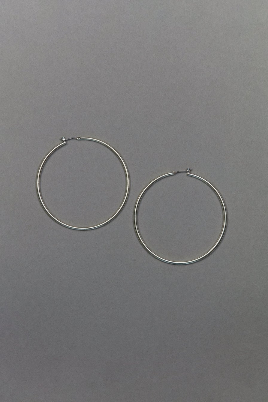 large skinny hoop earrings